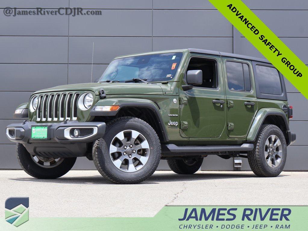 used 2021 Jeep Wrangler Unlimited car, priced at $33,987