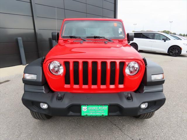 used 2022 Jeep Wrangler Unlimited car, priced at $31,618