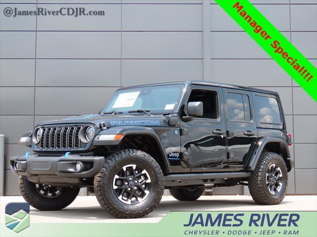 new 2024 Jeep Wrangler 4xe car, priced at $58,250