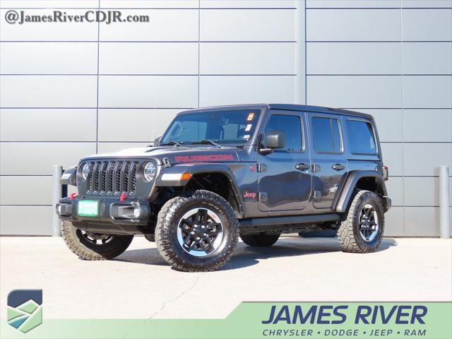 used 2021 Jeep Wrangler Unlimited car, priced at $35,461