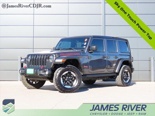 used 2021 Jeep Wrangler Unlimited car, priced at $29,539