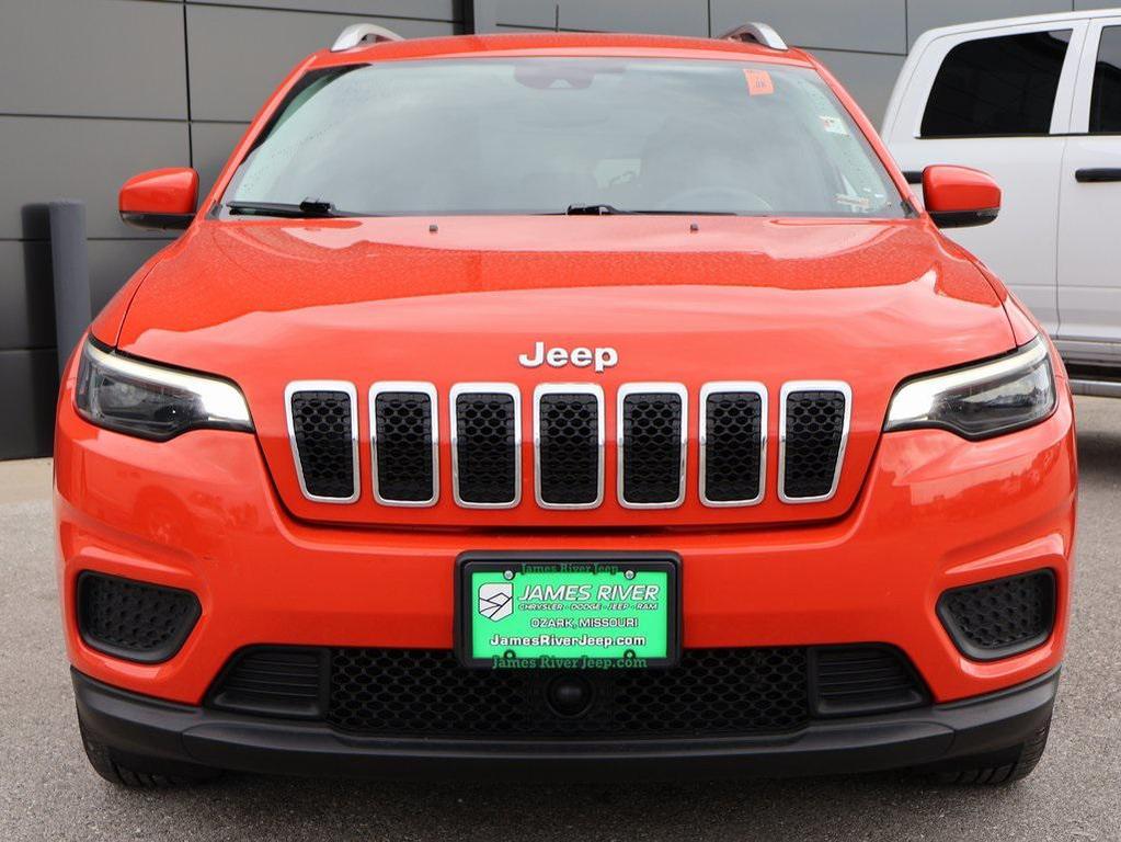 used 2021 Jeep Cherokee car, priced at $14,999