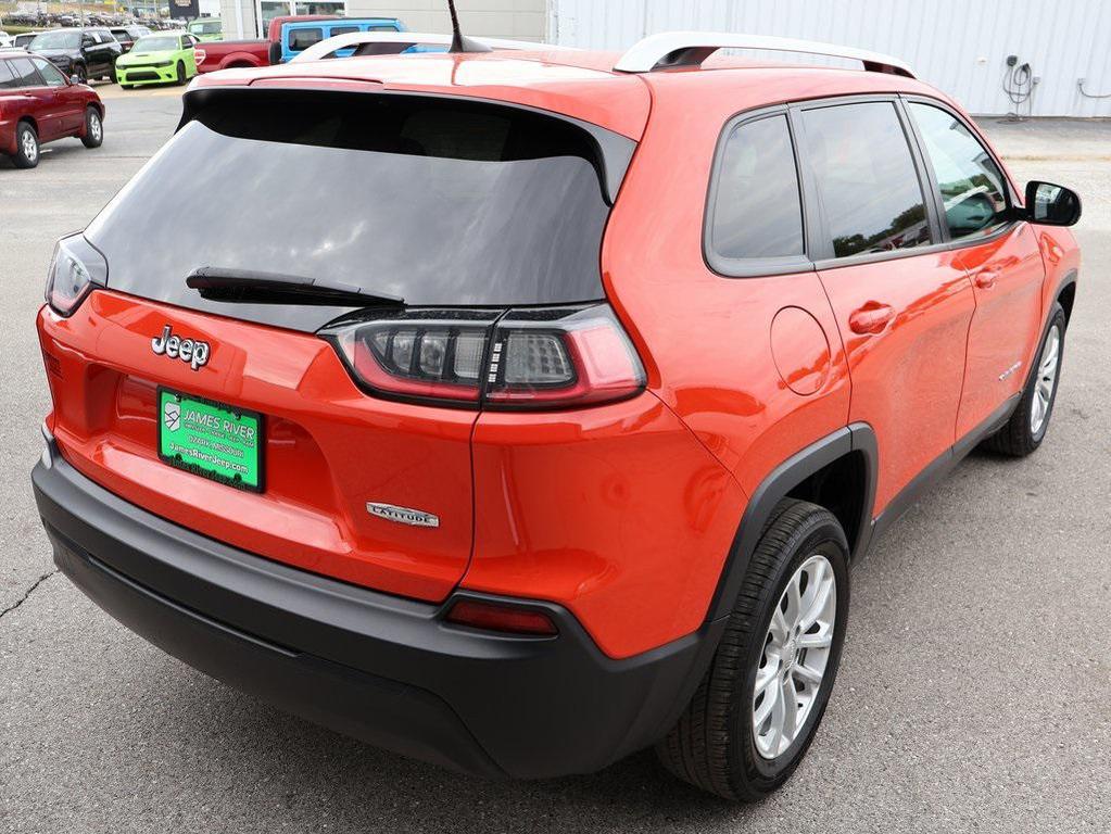 used 2021 Jeep Cherokee car, priced at $14,999