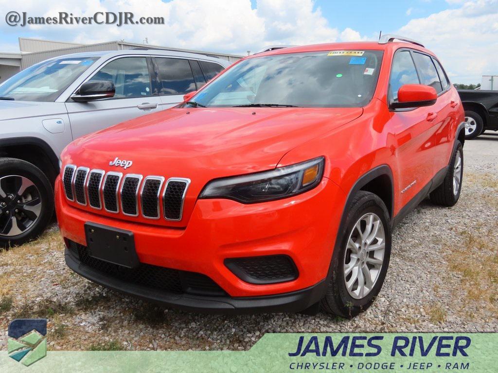 used 2021 Jeep Cherokee car, priced at $15,999