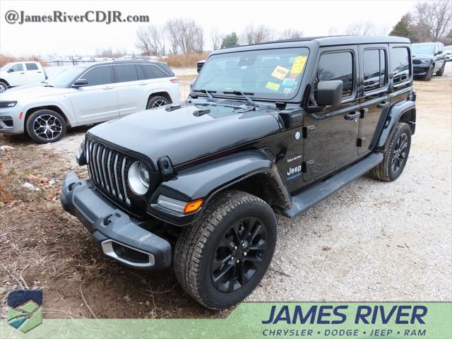 used 2021 Jeep Wrangler Unlimited 4xe car, priced at $32,173