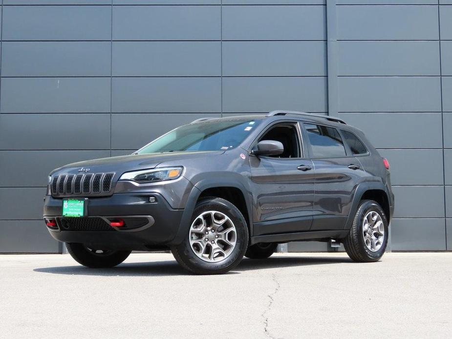used 2021 Jeep Cherokee car, priced at $23,299