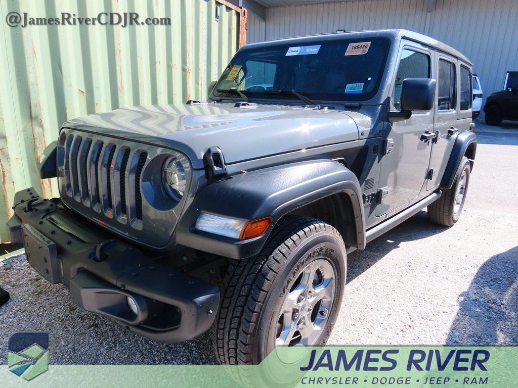 used 2021 Jeep Wrangler Unlimited car, priced at $30,899
