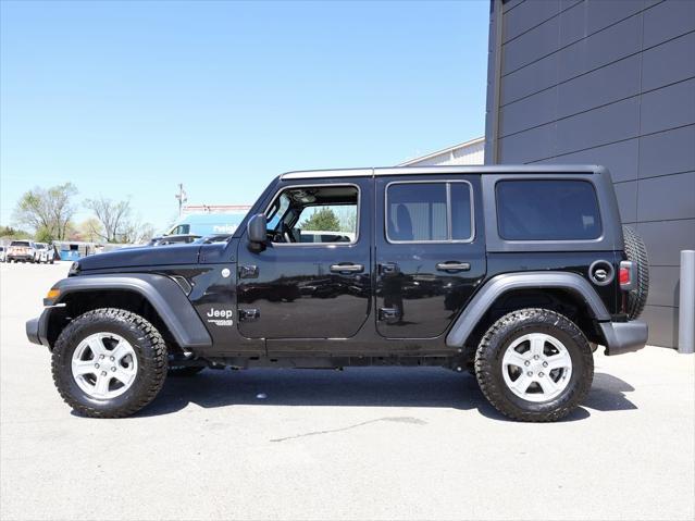 used 2020 Jeep Wrangler Unlimited car, priced at $31,999