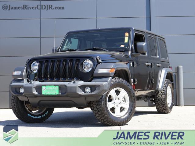used 2020 Jeep Wrangler Unlimited car, priced at $31,999