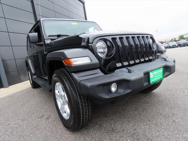 used 2021 Jeep Wrangler Unlimited car, priced at $31,915