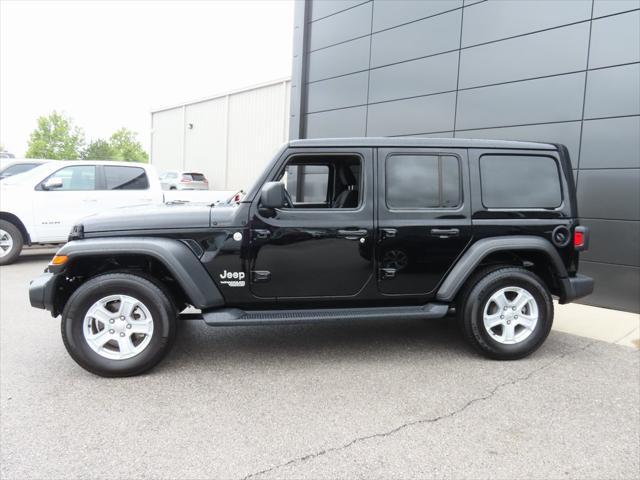 used 2021 Jeep Wrangler Unlimited car, priced at $31,915