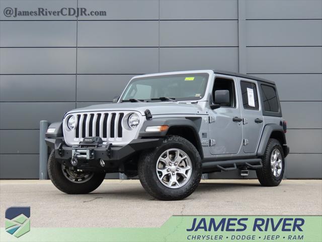 used 2020 Jeep Wrangler Unlimited car, priced at $30,999