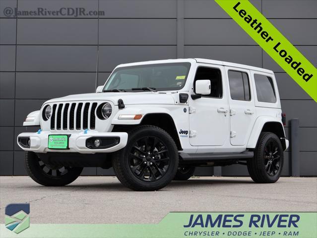 used 2021 Jeep Wrangler Unlimited 4xe car, priced at $34,811