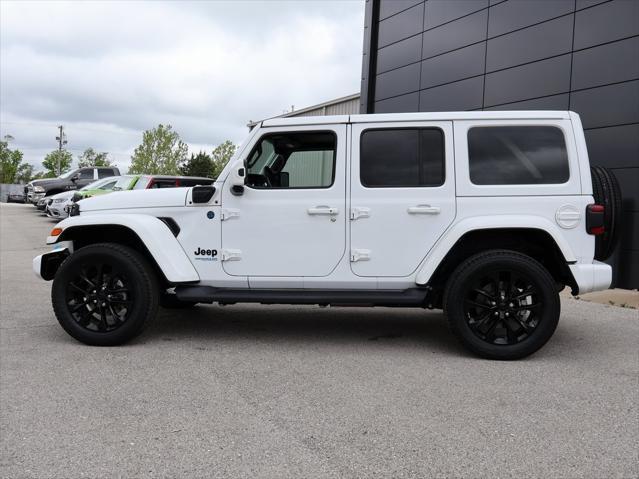 used 2021 Jeep Wrangler Unlimited 4xe car, priced at $33,699