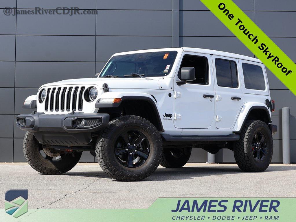 used 2020 Jeep Wrangler Unlimited car, priced at $31,799
