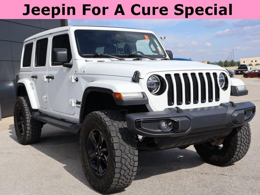 used 2020 Jeep Wrangler Unlimited car, priced at $31,799