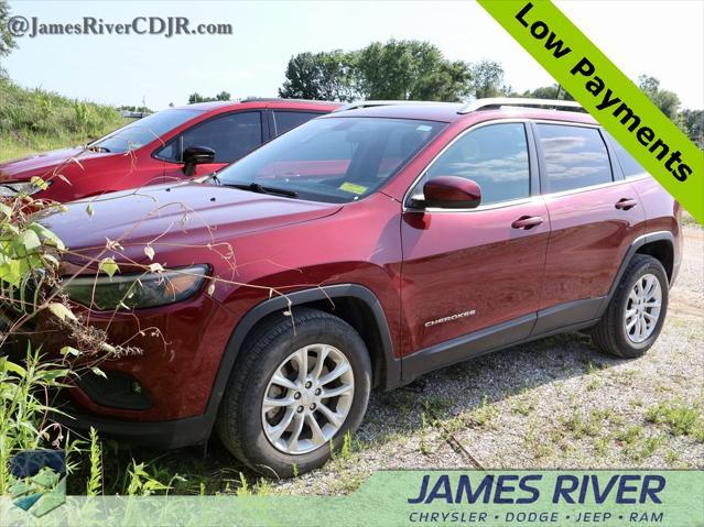 used 2019 Jeep Cherokee car, priced at $13,739