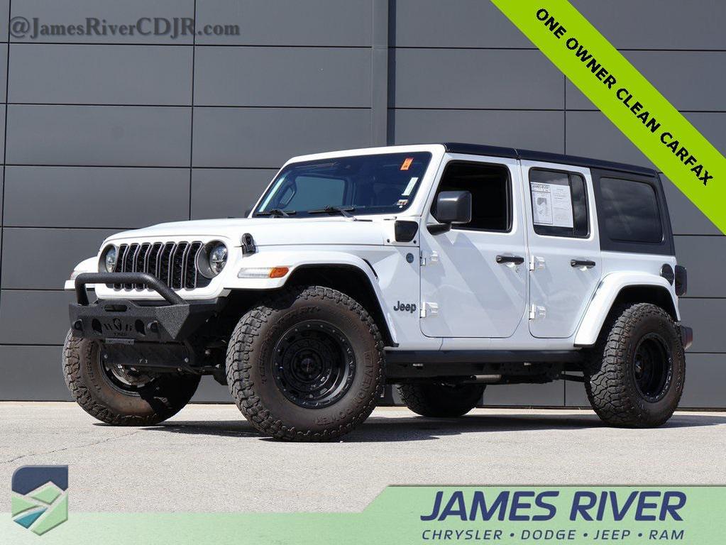 used 2024 Jeep Wrangler 4xe car, priced at $37,399