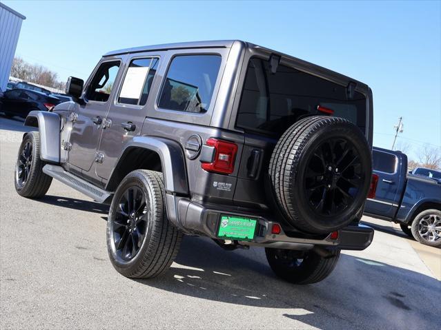 used 2021 Jeep Wrangler Unlimited car, priced at $38,126