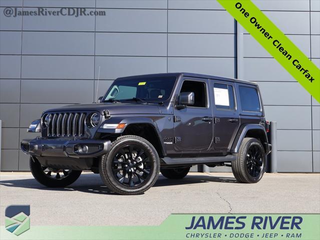 used 2021 Jeep Wrangler Unlimited car, priced at $36,207