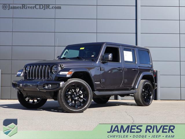 used 2021 Jeep Wrangler Unlimited car, priced at $38,700