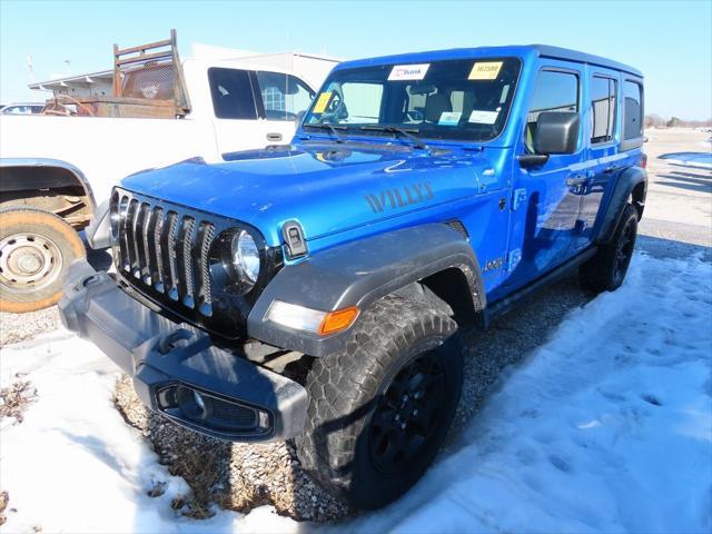 used 2021 Jeep Wrangler Unlimited car, priced at $35,907