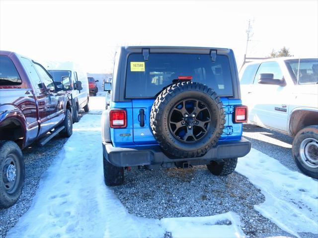 used 2021 Jeep Wrangler Unlimited car, priced at $35,907