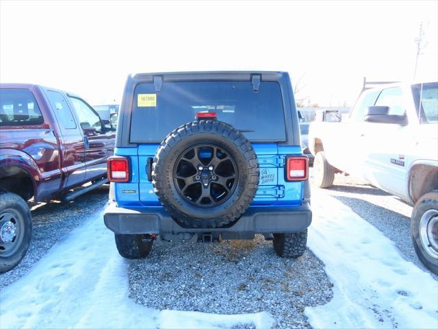 used 2021 Jeep Wrangler Unlimited car, priced at $35,907