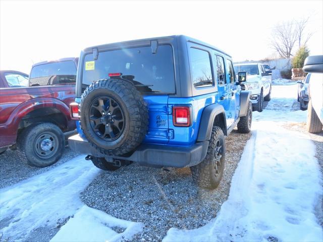 used 2021 Jeep Wrangler Unlimited car, priced at $35,907