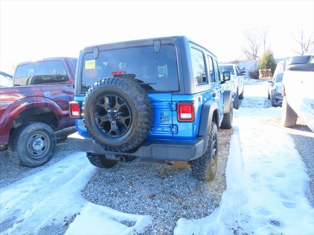 used 2021 Jeep Wrangler Unlimited car, priced at $35,907