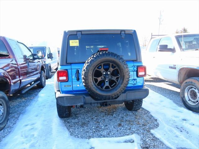 used 2021 Jeep Wrangler Unlimited car, priced at $35,907