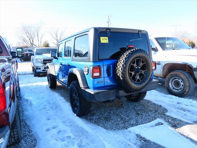 used 2021 Jeep Wrangler Unlimited car, priced at $35,907