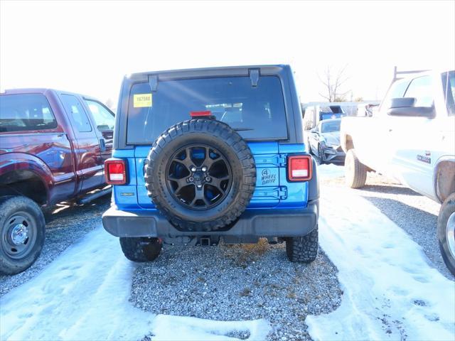 used 2021 Jeep Wrangler Unlimited car, priced at $35,907