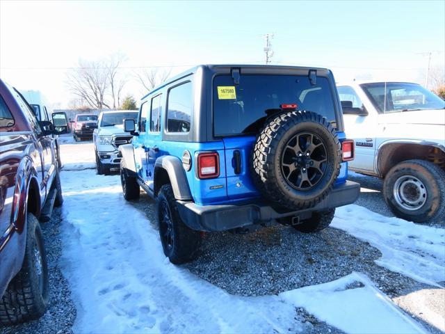 used 2021 Jeep Wrangler Unlimited car, priced at $35,907