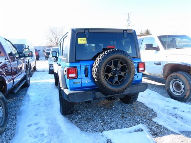 used 2021 Jeep Wrangler Unlimited car, priced at $35,907