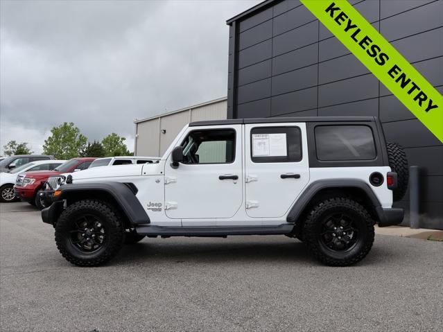 used 2020 Jeep Wrangler Unlimited car, priced at $26,699