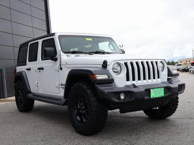 used 2020 Jeep Wrangler Unlimited car, priced at $26,699