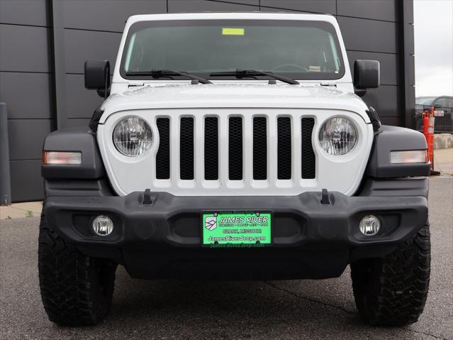 used 2020 Jeep Wrangler Unlimited car, priced at $26,699