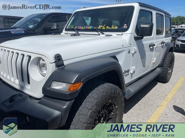 used 2020 Jeep Wrangler Unlimited car, priced at $27,921