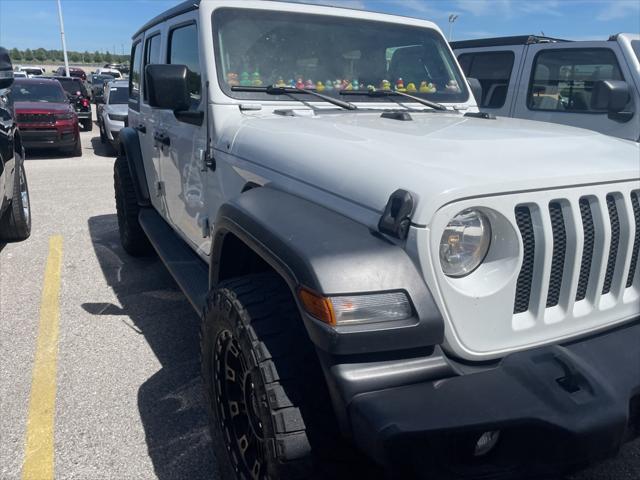 used 2020 Jeep Wrangler Unlimited car, priced at $27,921