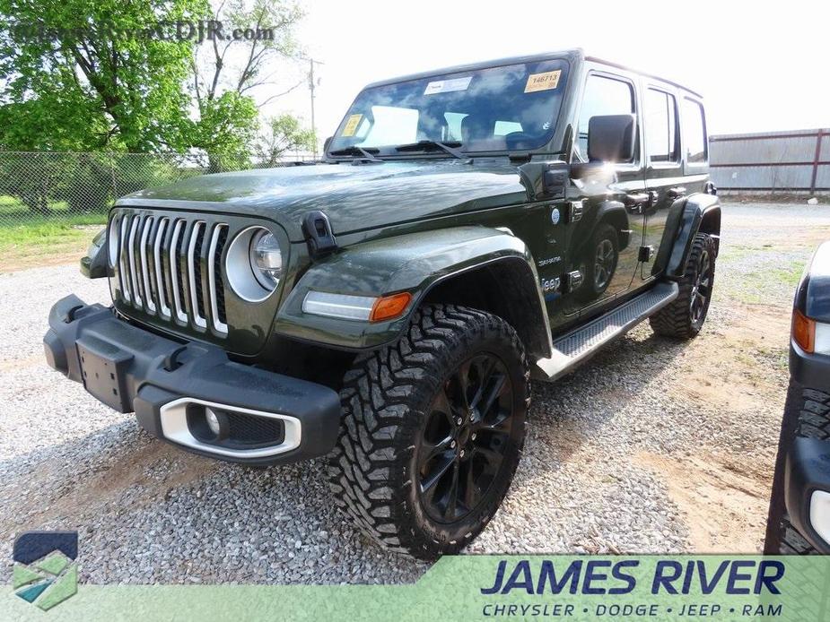 used 2021 Jeep Wrangler Unlimited 4xe car, priced at $36,599