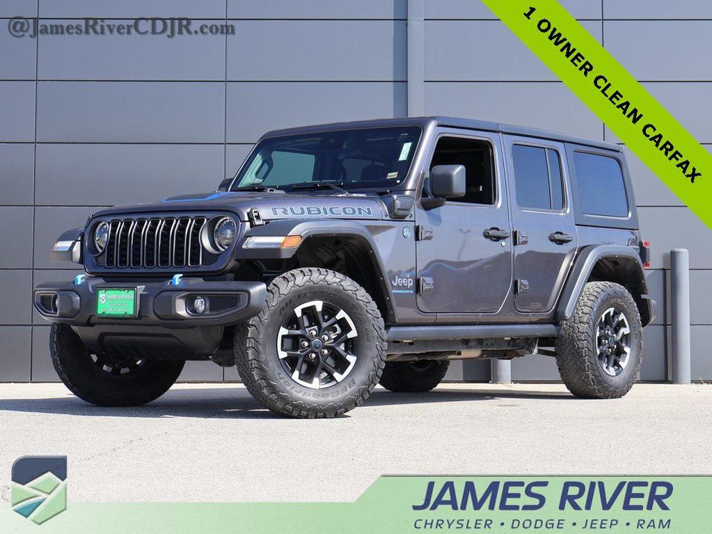 used 2024 Jeep Wrangler 4xe car, priced at $37,699