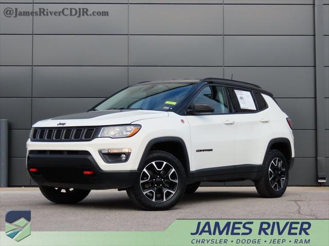 used 2020 Jeep Compass car, priced at $17,909