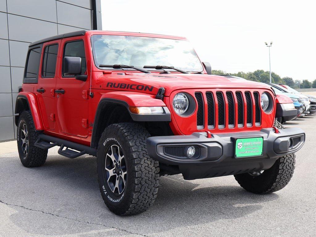 used 2020 Jeep Wrangler Unlimited car, priced at $33,710