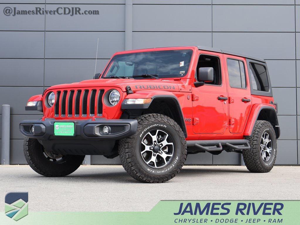 used 2020 Jeep Wrangler Unlimited car, priced at $33,710