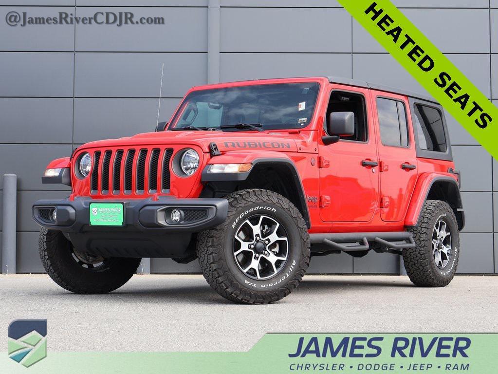 used 2020 Jeep Wrangler Unlimited car, priced at $31,399