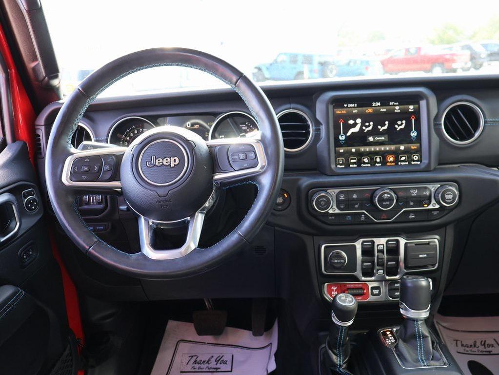 used 2022 Jeep Wrangler Unlimited 4xe car, priced at $33,999
