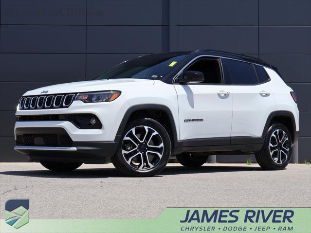 used 2024 Jeep Compass car, priced at $25,999