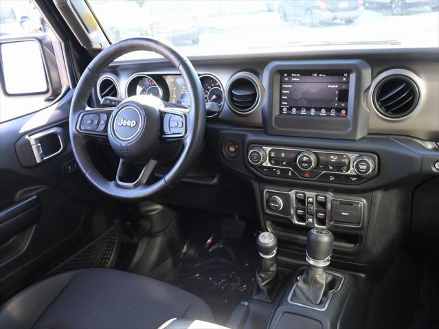 used 2021 Jeep Wrangler Unlimited car, priced at $27,381