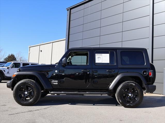 used 2021 Jeep Wrangler Unlimited car, priced at $27,381